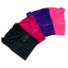 9 for 9 Women's Racerback Sports Tank