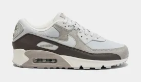 Air Max 90 Mens Running Shoes (White/Grey)