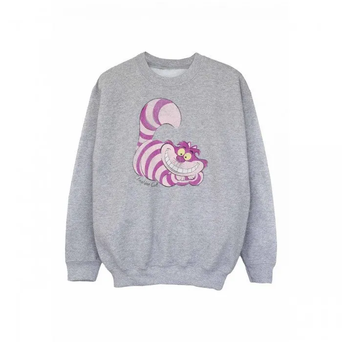 Alice In Wonderland Girls Cheshire Cat Sweatshirt