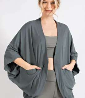 Cocoon Cardigan with Pockets