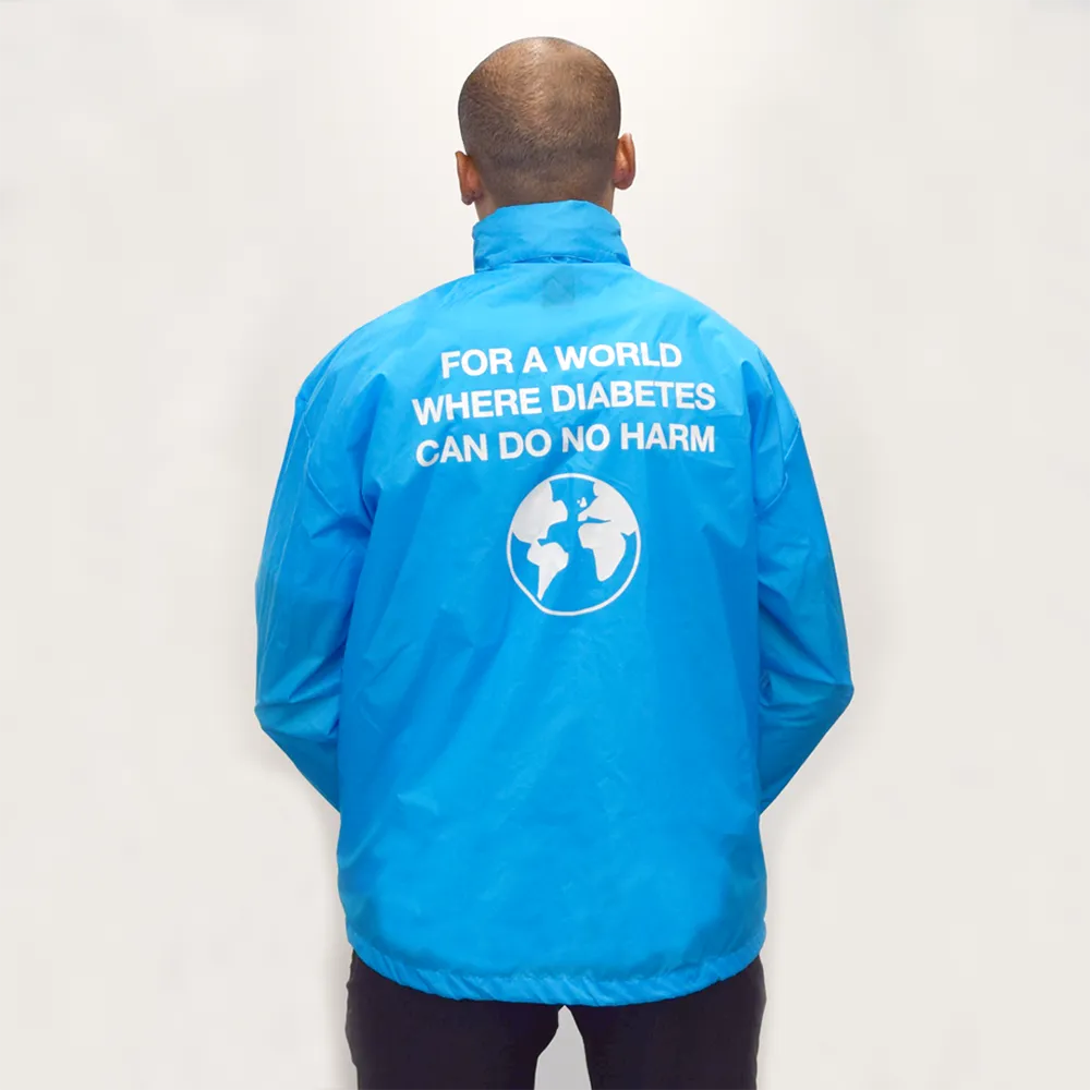 Diabetes UK Light Blue Jacket