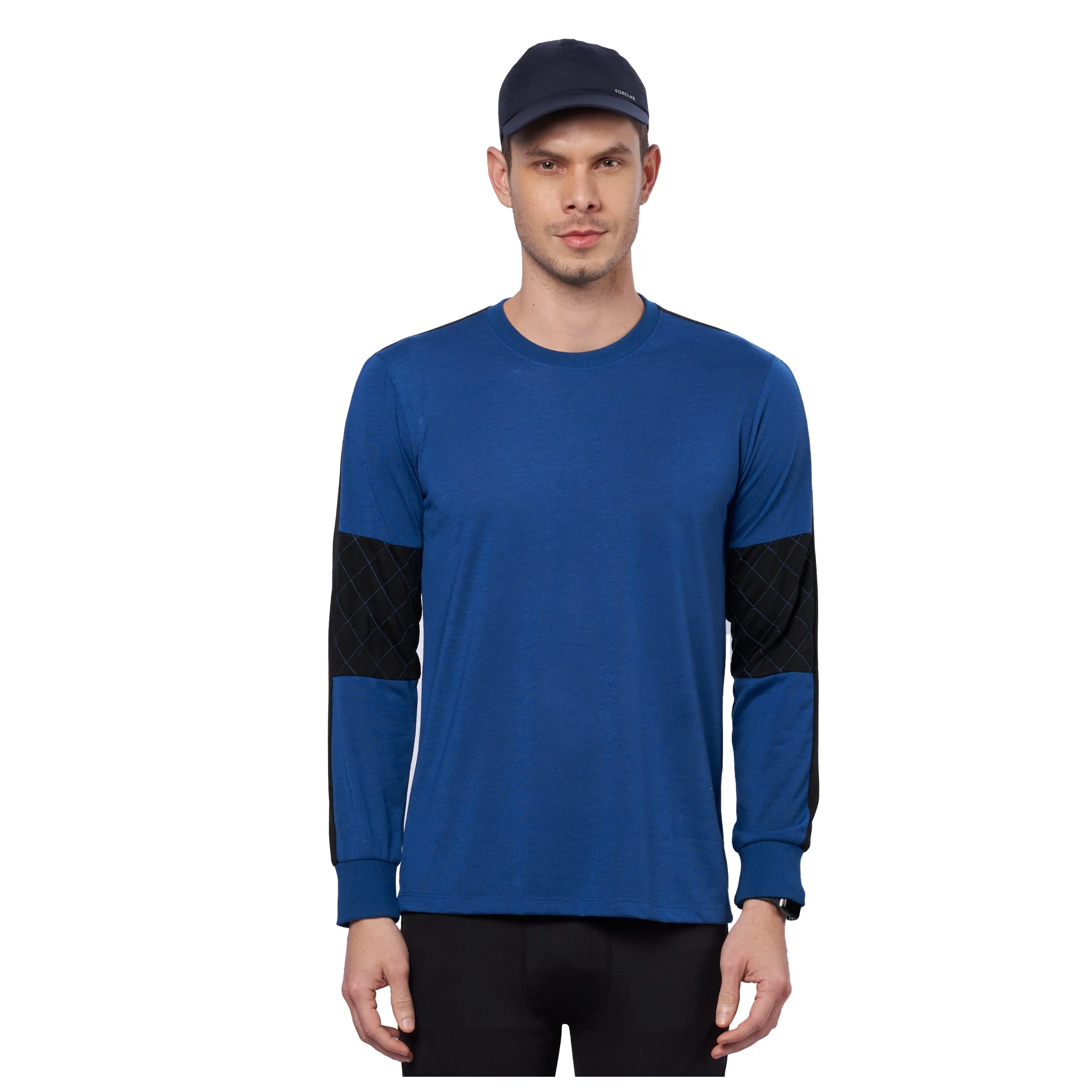 Men Color Block Full Sleeve T-shirt