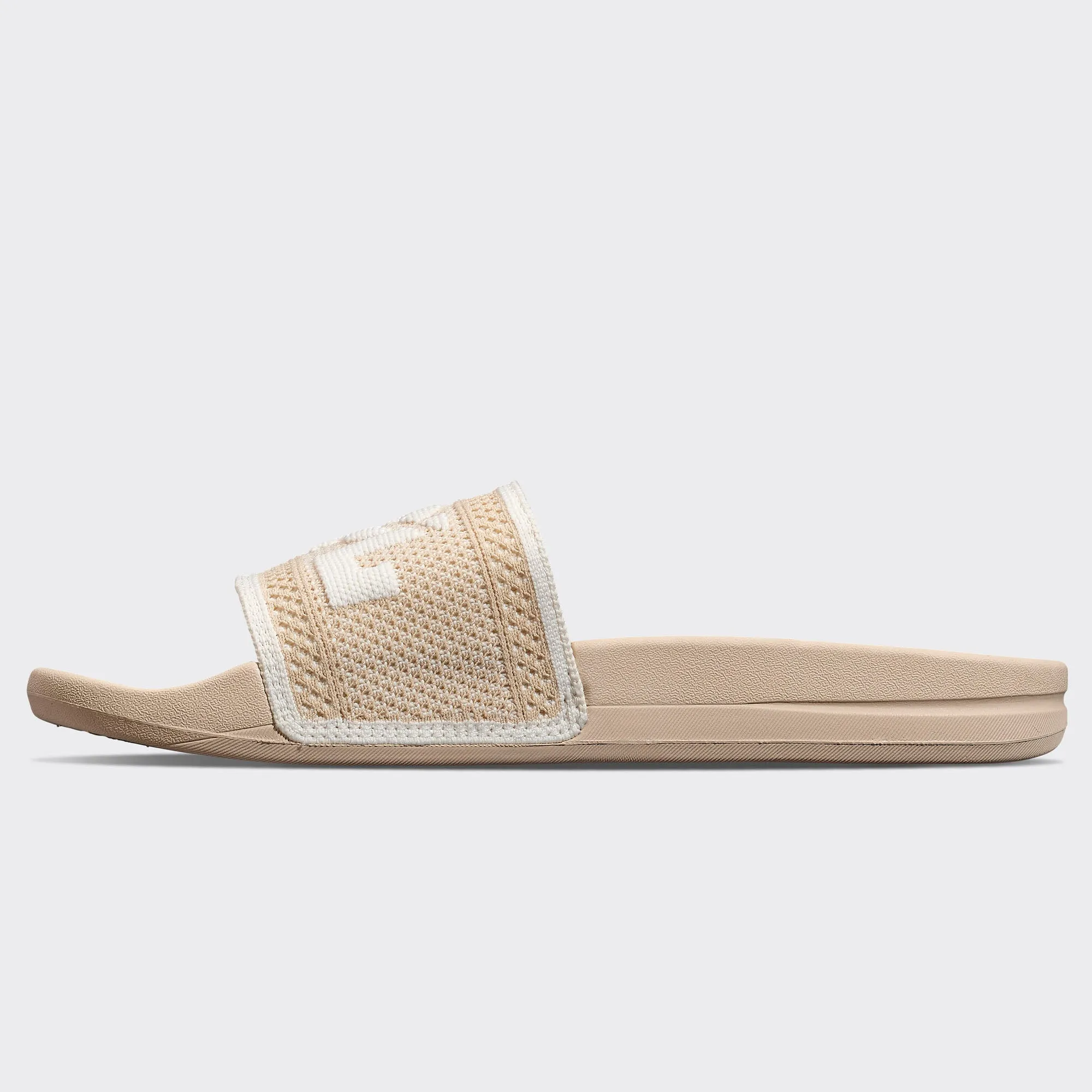 Men's Big Logo TechLoom Slide Beach / Ivory