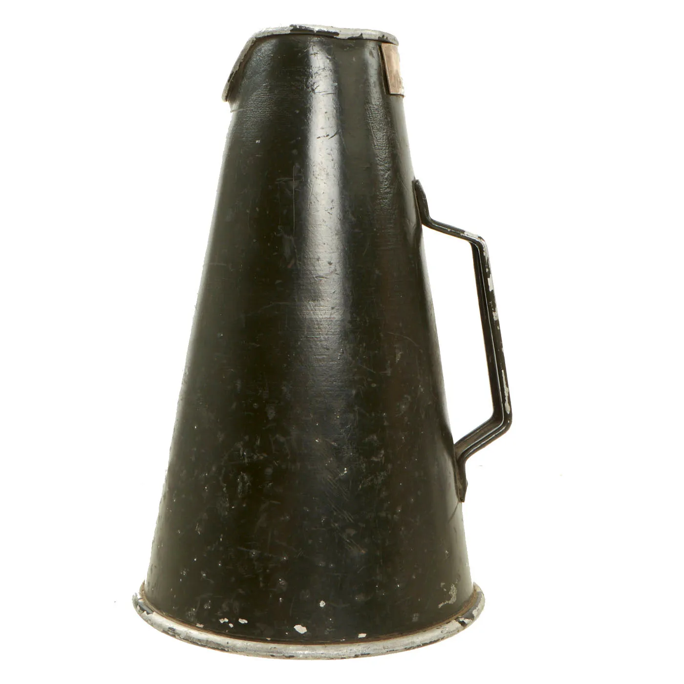 Original Canadian WWII U.S. Aluminum Megaphone Belonging to Lt. Gen. James Gavin - 82nd Airborne Division Commander