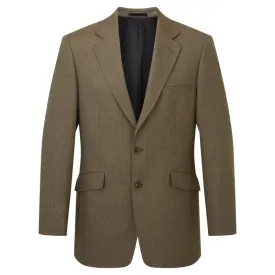 Schoffel Belgrave Tweed Mens Sports Jacket - Loden Green Herringbone Tweed