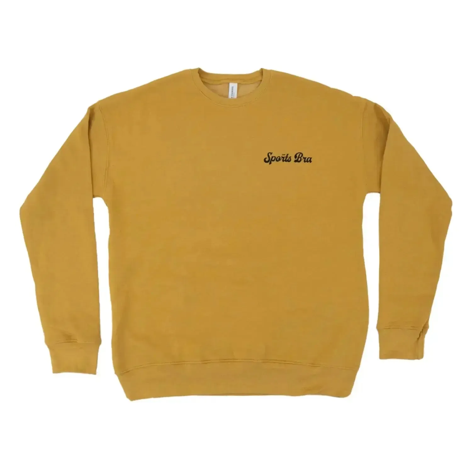 The Sports Bra Crewneck Sweatshirt (Heather Mustard)