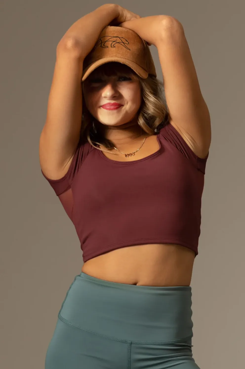 Tiger Friday | Hepburn Crop Top | Wine