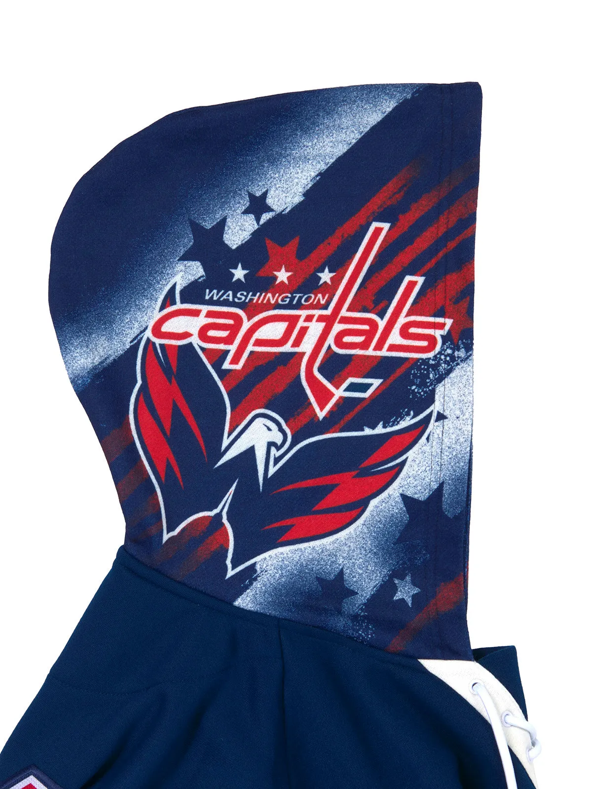 Washington Capitals Lace-Up Hoodie