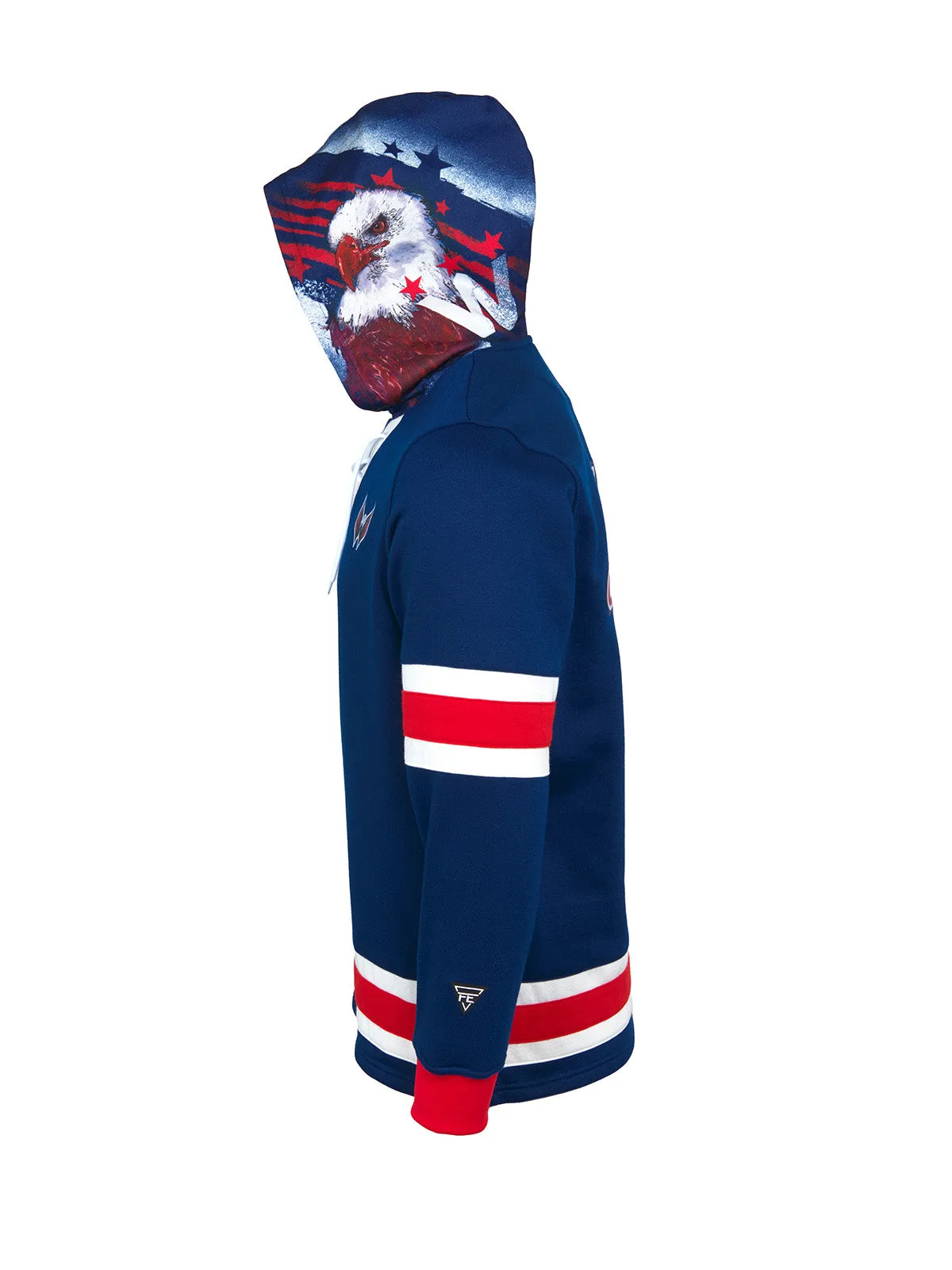 Washington Capitals Lace-Up Hoodie