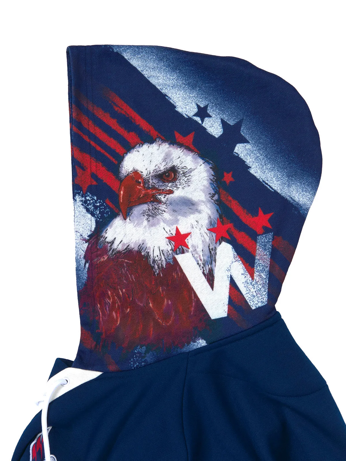 Washington Capitals Lace-Up Hoodie