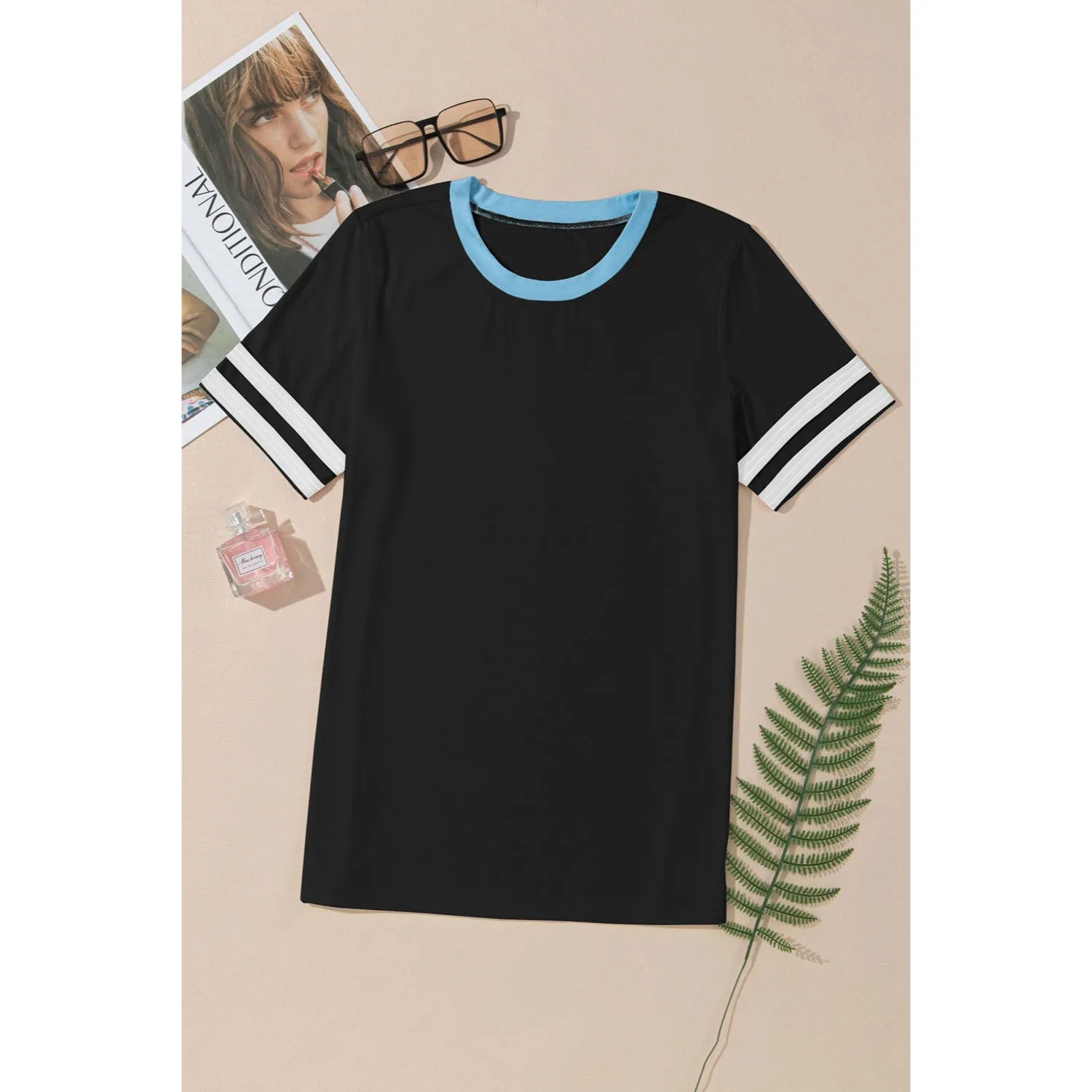 Women's Ultra Light Short Sleeve Tee - Crewneck Summer Tops