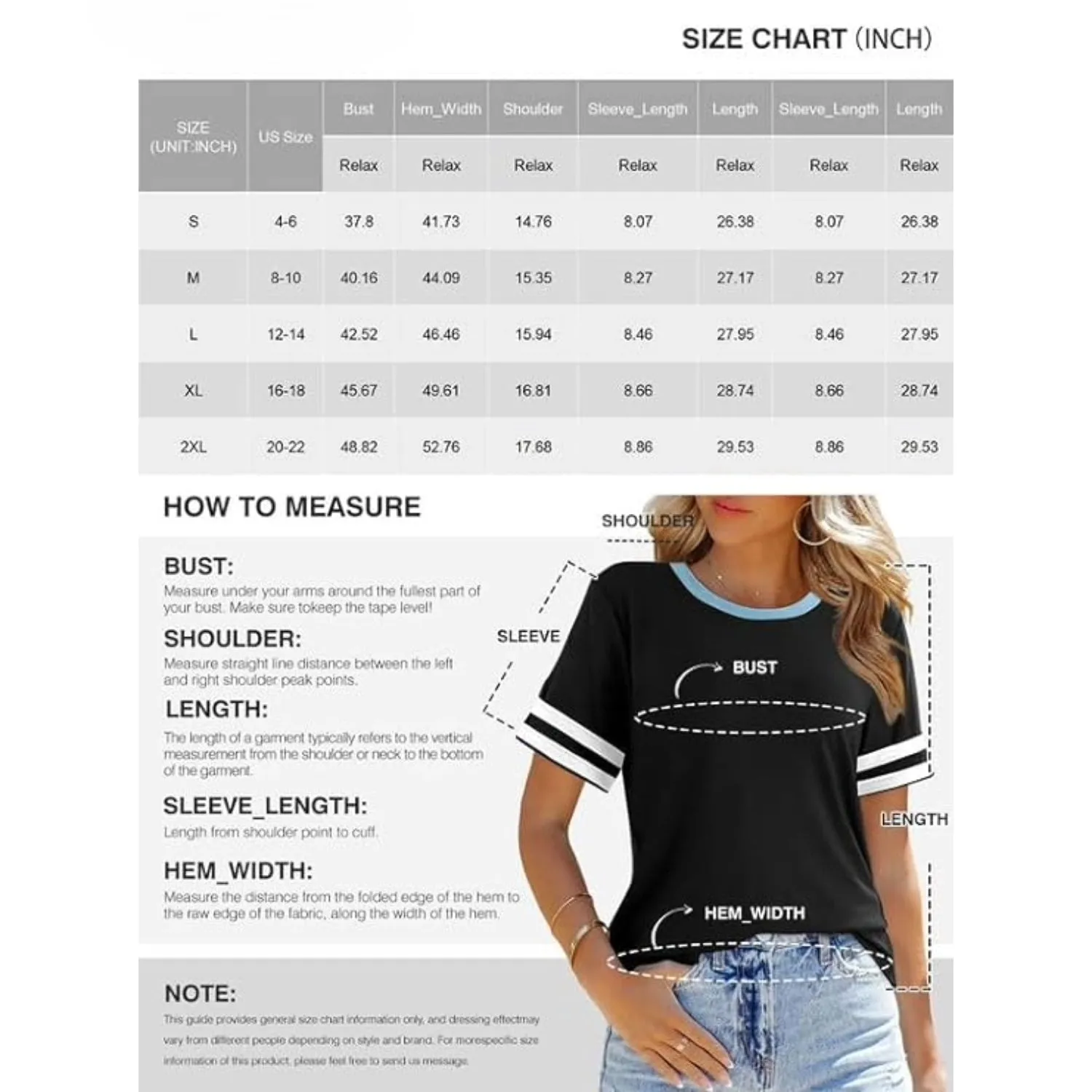 Women's Ultra Light Short Sleeve Tee - Crewneck Summer Tops