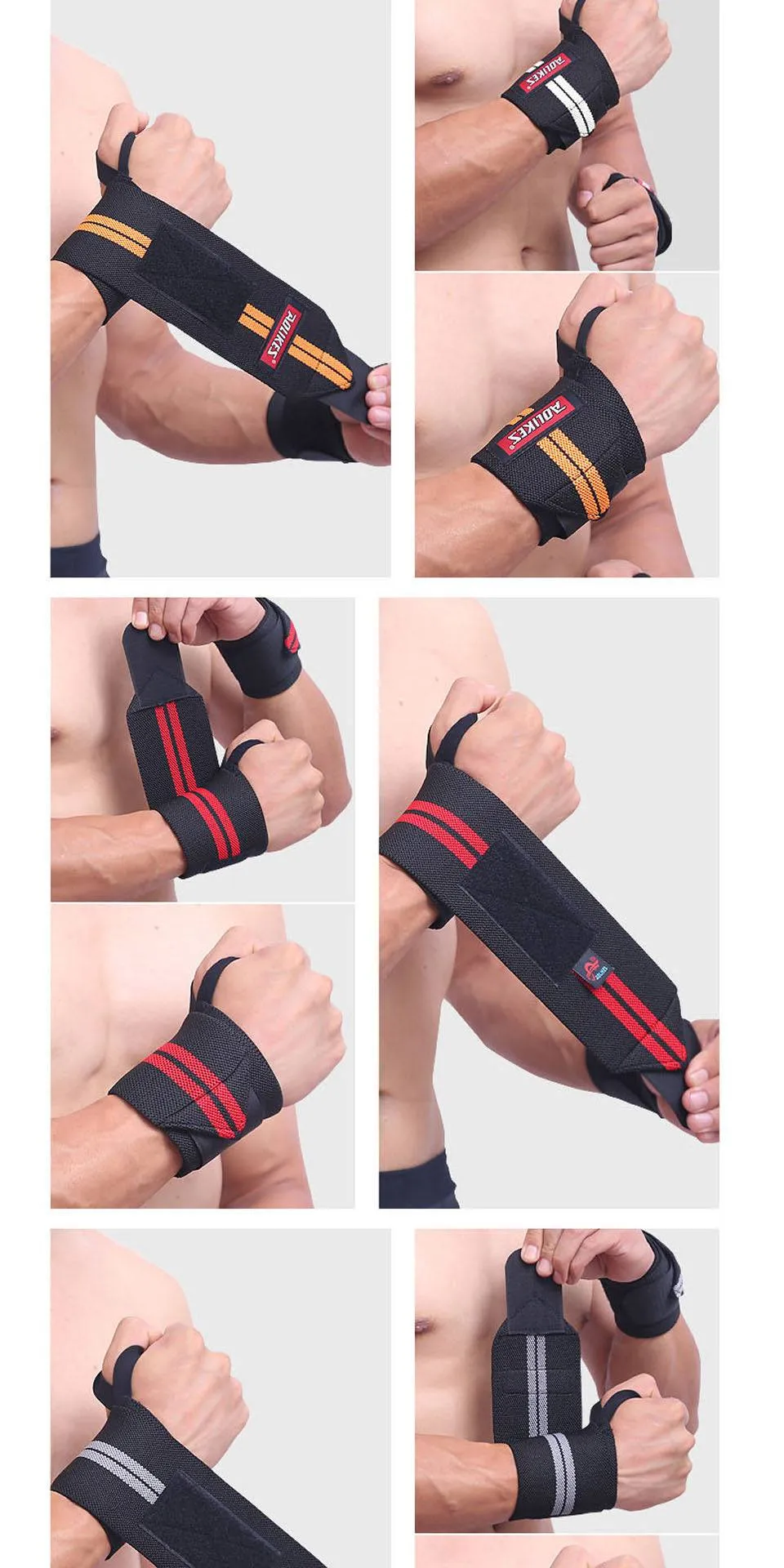 Wrist Support Braces for Men & Women 1 Pair